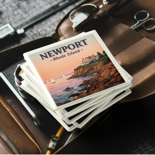 Aimant Vintage Newport Rhode Island