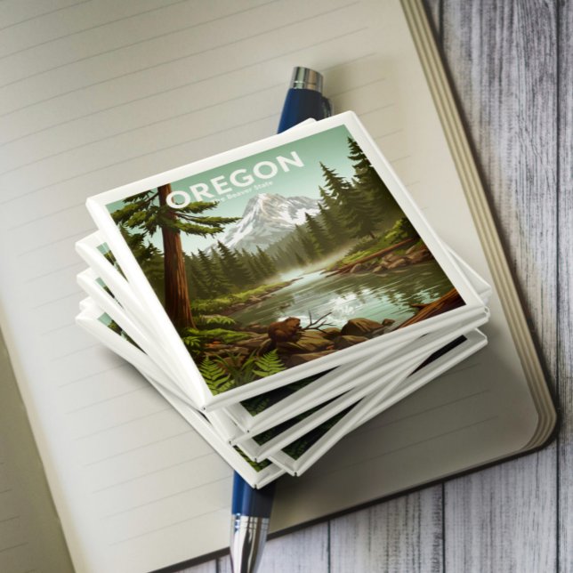 Aimant Vintage Oregon (Créateur téléchargé)