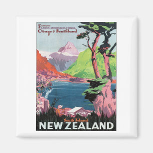 Aimant Vintage Otago New Zealand