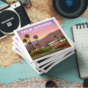 Aimant Vintage Palm Springs Californie