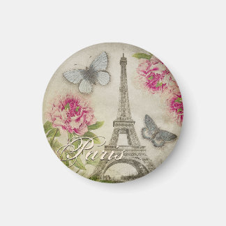 Aimant Vintage Paris Tour Eiffel