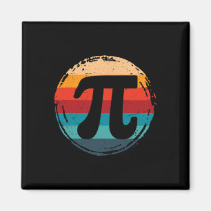 Aimant Vintage Pi 3.14 Pi Numéro Symbole Math Science