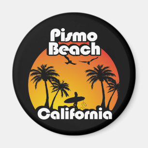Aimant Vintage Pismo Beach Californie
