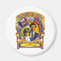 Vintage Punk 80's mariage royal Charles et Di