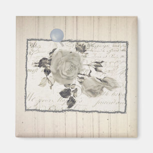 Aimant Vintage roses