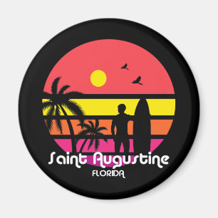 Aimant Vintage Saint Augustine Floride