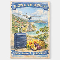 Vintage Saint-Barthélemy Airport /