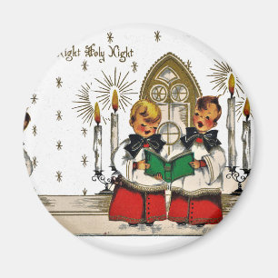 Aimant vintage-santa-christmas-post-cards-0029