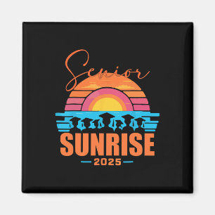 Aimant Vintage Senior Sunrise 2025 Seniors Of Cl Graduati