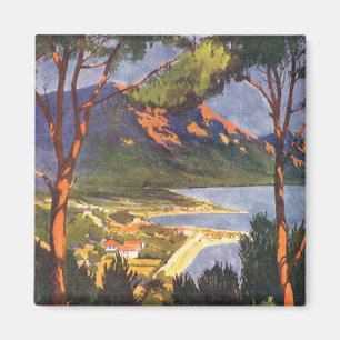 Aimant Vintage voyage, Cap, une ville d'Afrique du Sud