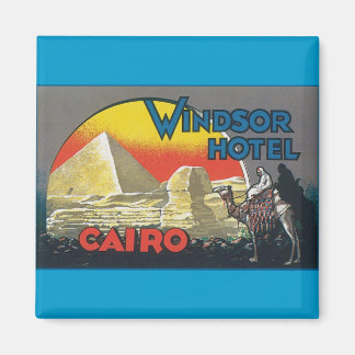 Aimant Vintage voyage du Caire Égypte