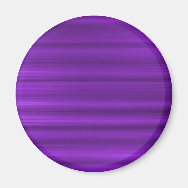 Aimant Violet brossé (Devant)