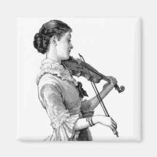 Aimant Violoniste vintage
