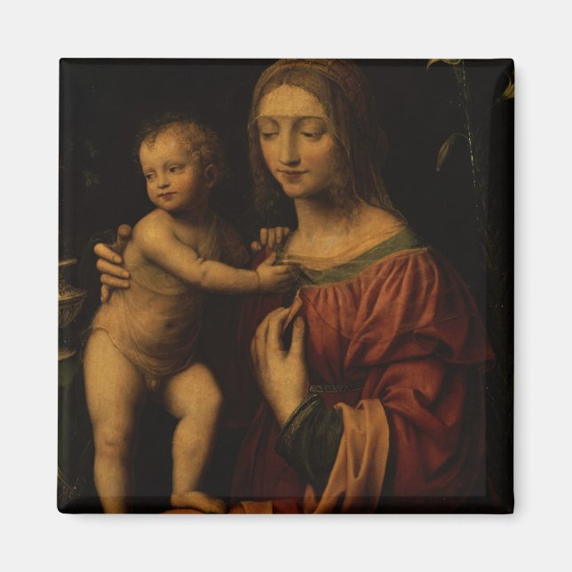 Aimant Virgin and Child 2 (Devant)