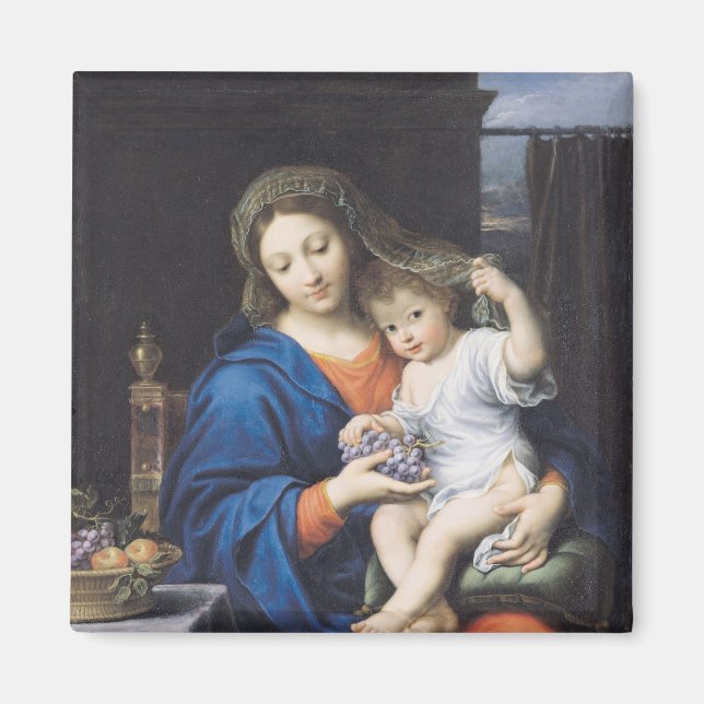 Aimant Virgin of the Grapes, 1640-50 (Devant)