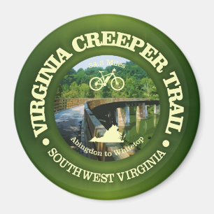 Aimant Virginia Creeper Trail (Cycling C)