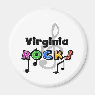 Aimant Virginia Rocks
