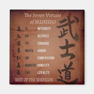 AIMANT VIRTUES DE BUSHIDO