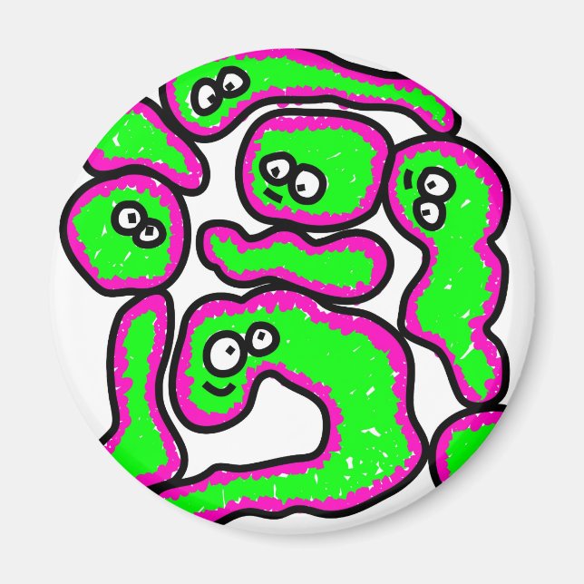 Aimant Virus de l'influenza (Devant)