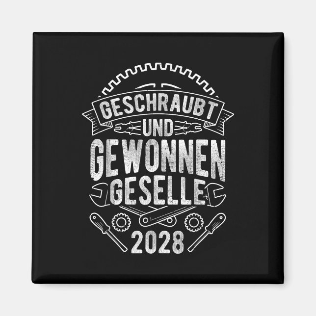 Aimant Vis Et Gagné 2028 (Devant)