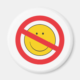 Aimant Visage anti-souriant