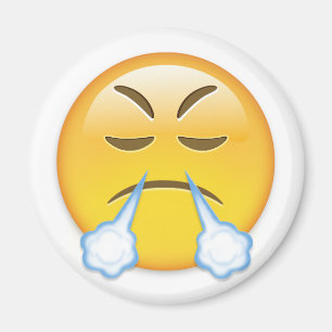 Aimant Visage avec le regard de Triumph Emoji