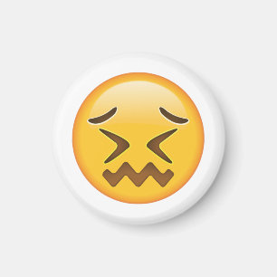 Aimant Visage confus - Emoji