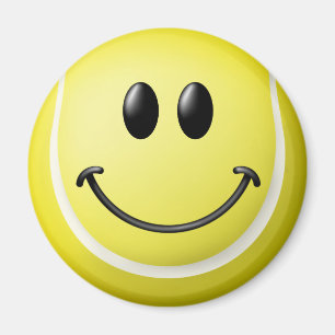 Aimant Visage de balle de tennis