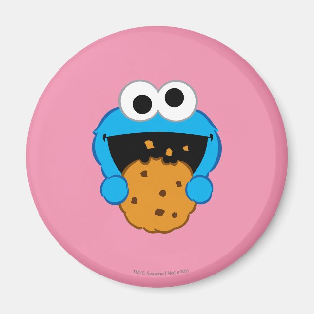 Aimant Visage de Biscuit (Devant)