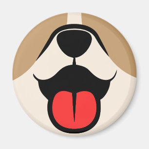 Aimant Visage de chien