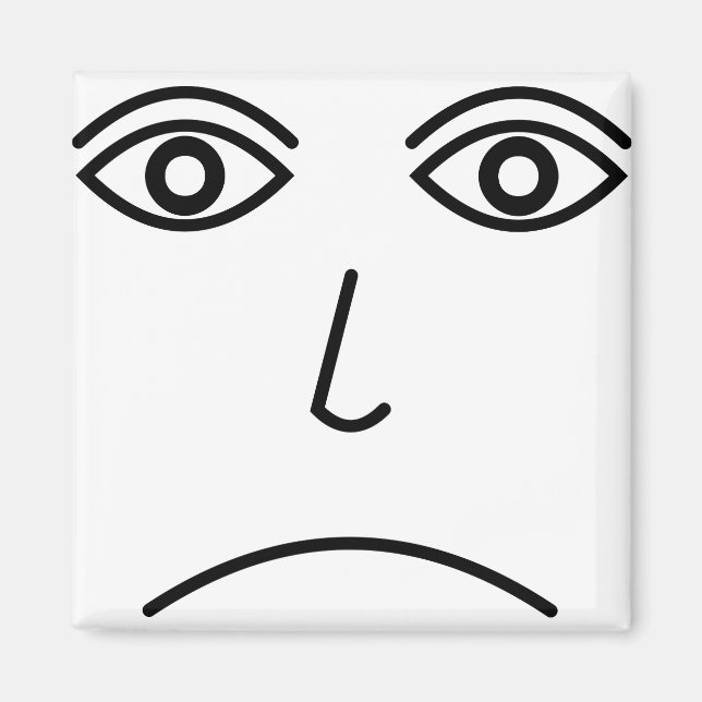 Aimant Visage de grenouille (Devant)