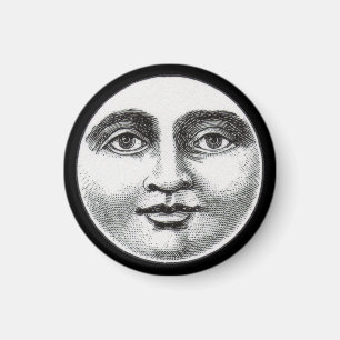 Aimant Visage de la lune