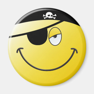 Aimant Visage de pirate