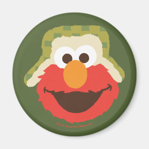 Aimant Visage d'Elmo en forêt