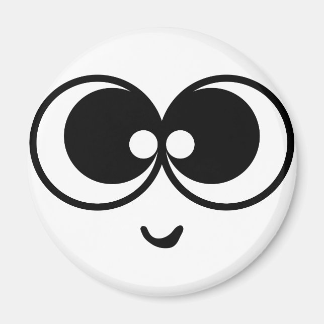 Aimant Visage drôle (Devant)