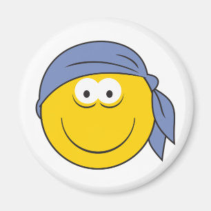 Aimant Visage du pirate de Bandana