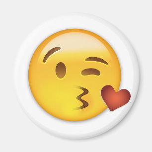 Aimant Visage Jeter Un Baiser Emoji
