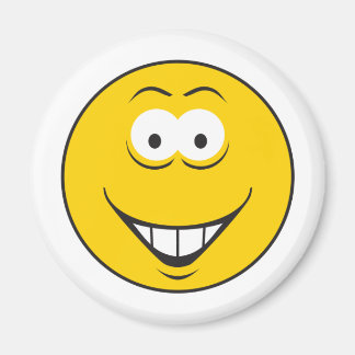 Aimant Visage sourire aux dents