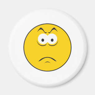 Aimant Visage Triste