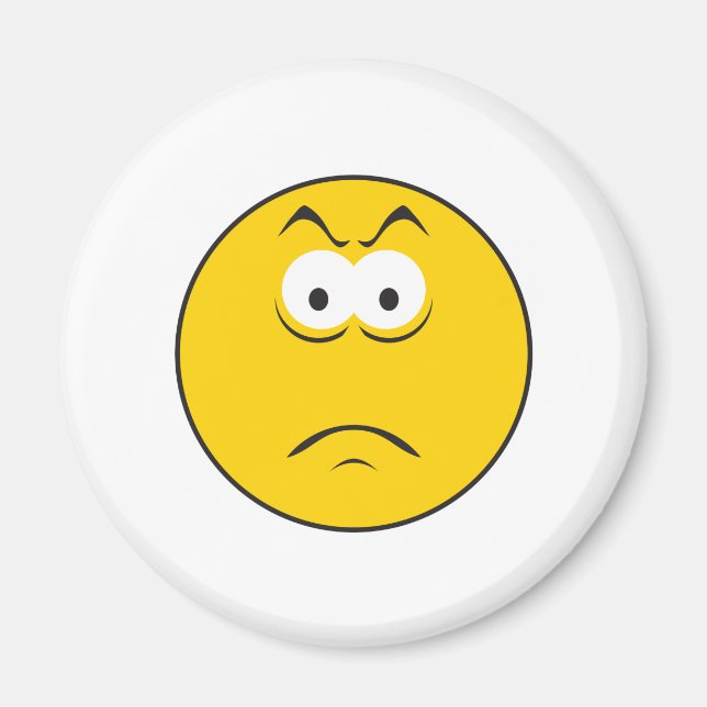Aimant Visage Triste (Devant)