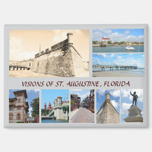 Aimant Visions de la ville historique St Augustine, Flori