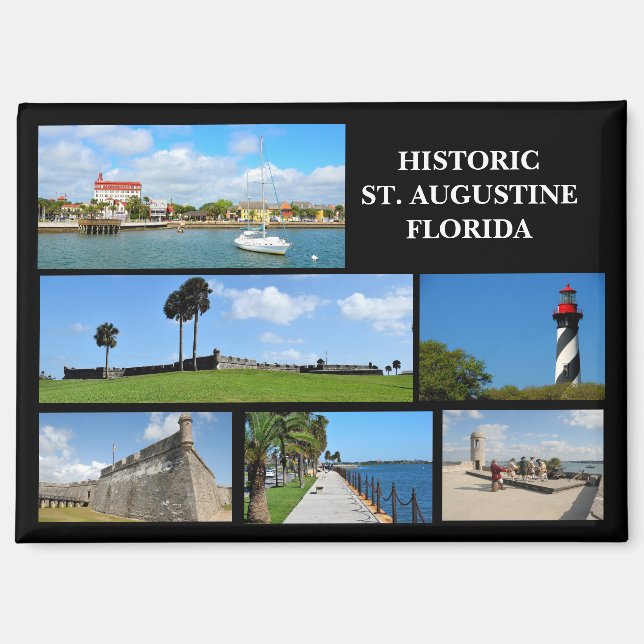 Aimant Visions de Saint Augustin historique, Floride Magn (Recto)