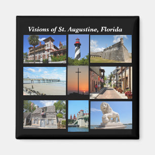 Aimant Visions de St Augustine, Floride