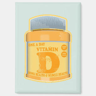 Aimant Vitamine D capsules santé et bien-être