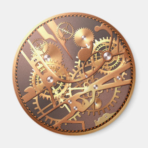 Aimant vitesses de montre de steampunk