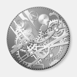 Aimant Vitesses de montre de steampunk de ruban