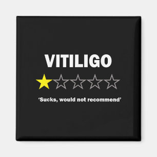 Aimant Vitiligo Sensibilisation Humour Une étoile Classem