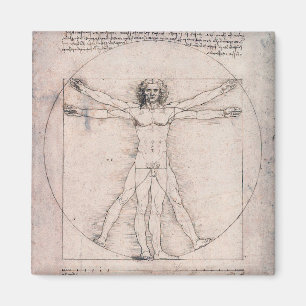 Aimant Vitruvian Man Vitruvian Man, Leonardo da Vinci
