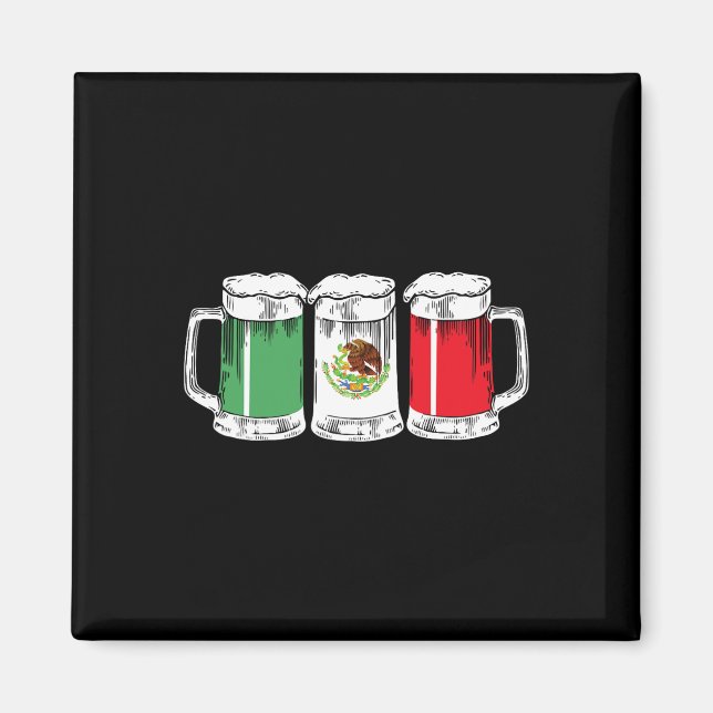 Aimant Viva Mexico Fiesta mexicaine Cinco De Mayo  (Devant)