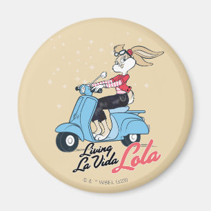 Aimant Vivre La Vida Lola Scooter Graphic